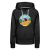 Premium Women's Wisconsin Hoodie - black