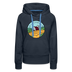 Premium Women's Wisconsin Hoodie - navy
