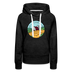 Premium Women's Wisconsin Hoodie - charcoal grey