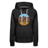 Premium Women's Wyoming Hoodie - black