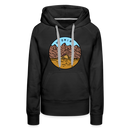 Premium Women's Wyoming Hoodie - black