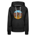 Premium Women's Wyoming Hoodie - black