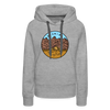 Premium Women's Wyoming Hoodie - heather grey