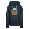 Premium Women's Wyoming Hoodie - navy