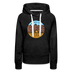 Premium Women's Wyoming Hoodie - charcoal grey