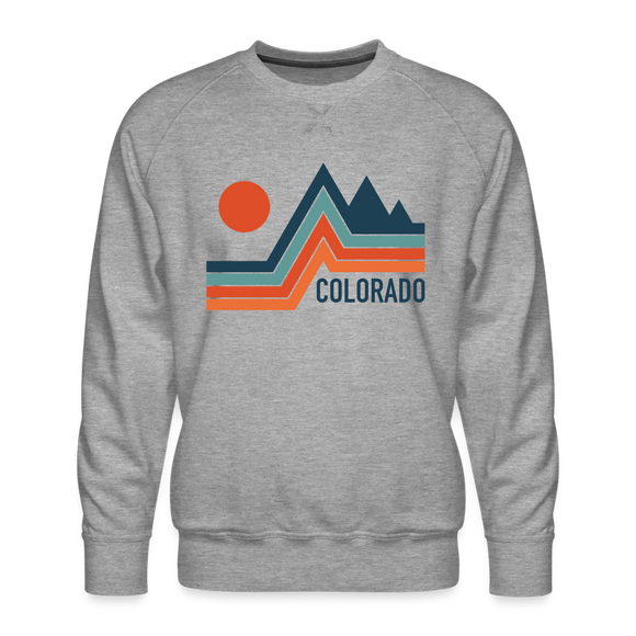Premium Colorado Sweatshirt - Men's Sweatshirt - heather grey