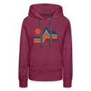 Premium Women's - Colorado Hoodie - burgundy