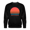 Premium Breckenridge Sweatshirt - Retro 80s Men's Colorado Sweatshirt - black