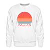 Premium Dallas Sweatshirt - Retro 80s Men's Texas Sweatshirt