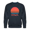 Premium Iowa Sweatshirt - Retro 80s Men's Sweatshirt