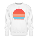 Premium Lake of the Ozarks Sweatshirt - Retro 80s Men's Missouri Sweatshirt - white