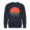 Premium Los Angeles Sweatshirt - Retro 80s Men's California Sweatshirt