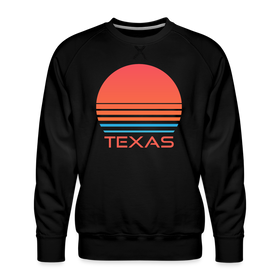 Premium Texas Sweatshirt - Retro 80s Men's Sweatshirt