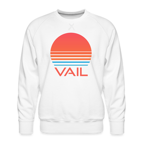 Premium Vail Sweatshirt - Retro 80s Men's Colorado Sweatshirt