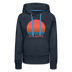 Premium Women's Atlanta, Georgia Hoodie - Retro 80s - navy
