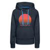Premium Women's - Retro 80s Alaska Hoodie - navy