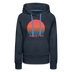 Premium Women's Austin, Texas Hoodie - Retro 80s - navy