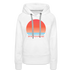 Premium Women's Breckenridge, Colorado Hoodie - Retro 80s - white