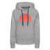 Premium Women's Dallas, Texas Hoodie - Retro 80s - heather grey