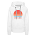 Premium Women's Denver, Colorado Hoodie - Retro 80s - white