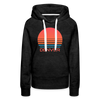 Premium Women's Denver, Colorado Hoodie - Retro 80s