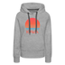 Premium Women's - Retro 80s Iowa Hoodie - heather grey