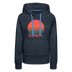 Premium Women's - Retro 80s Iowa Hoodie - navy