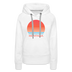 Premium Women's - Retro 80s Montana Hoodie - white