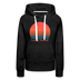 Premium Women's Lake Tahoe, California Hoodie - Retro 80s - charcoal grey