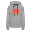 Premium Women's - Retro 80s New Mexico Hoodie - heather grey