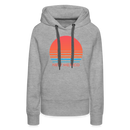 Premium Women's - Retro 80s New Mexico Hoodie - heather grey