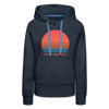 Premium Women's - Retro 80s New Mexico Hoodie - navy