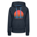 Premium Women's - Retro 80s New Mexico Hoodie - navy