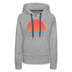 Premium Women's Portland, Oregon Hoodie - Retro 80s - heather grey