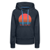 Premium Women's San Diego, California Hoodie - Retro 80s - navy