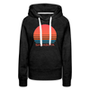 Premium Women's Sarasota, Florida Hoodie - Retro 80s - charcoal grey