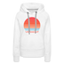 Premium Women's - Retro 80s Vermont Hoodie - white