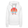 Premium Women's Vail, Colorado Hoodie - Retro 80s - white