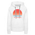 Premium Women's - Retro 80s Wyoming Hoodie - white