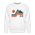 Premium Alta Sweatshirt - Men's Utah Sweatshirt - white
