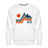 Premium Alta Sweatshirt - Men's Utah Sweatshirt - white