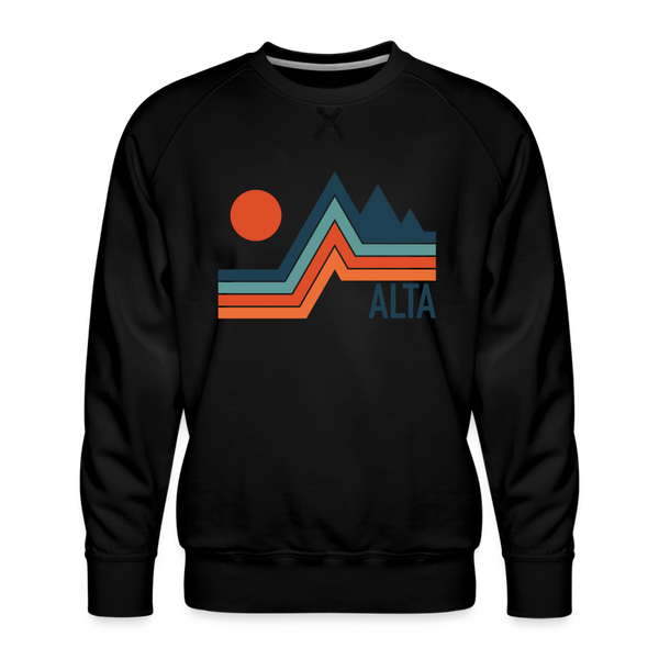 Premium Alta Sweatshirt - Men's Utah Sweatshirt - black