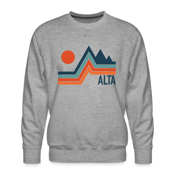 Premium Alta Sweatshirt - Men's Utah Sweatshirt - heather grey