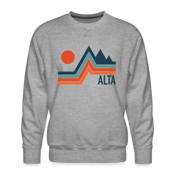 Premium Alta Sweatshirt - Men's Utah Sweatshirt - heather grey