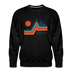Premium Asheville Sweatshirt - Men's North Carolina Sweatshirt - black