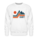 Premium Banff Sweatshirt - Men's Canada Sweatshirt - white