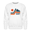 Premium Banff Sweatshirt - Men's Canada Sweatshirt - white
