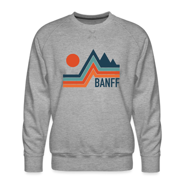 Premium Banff Sweatshirt - Men's Canada Sweatshirt - heather grey