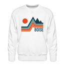 Premium Boise Sweatshirt - Men's Idaho Sweatshirt - white