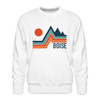 Premium Boise Sweatshirt - Men's Idaho Sweatshirt - white